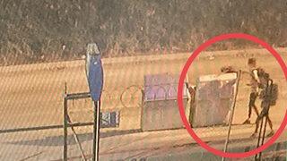 Teröristlerin yeni görüntüsü ortaya çıktı! Mersin'deki hain saldırıdan dakikalar önce çöpe atmışlar