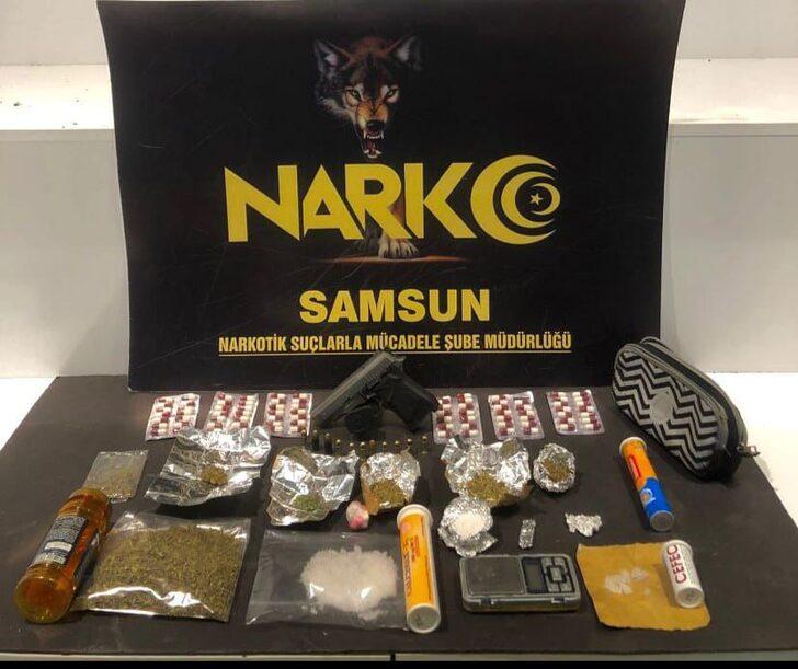 GÜNCELLEME - Samsun'da düzenlenen uyuşturucu operasyonlarında yakalanan 3 zanlı tutuklandı G1