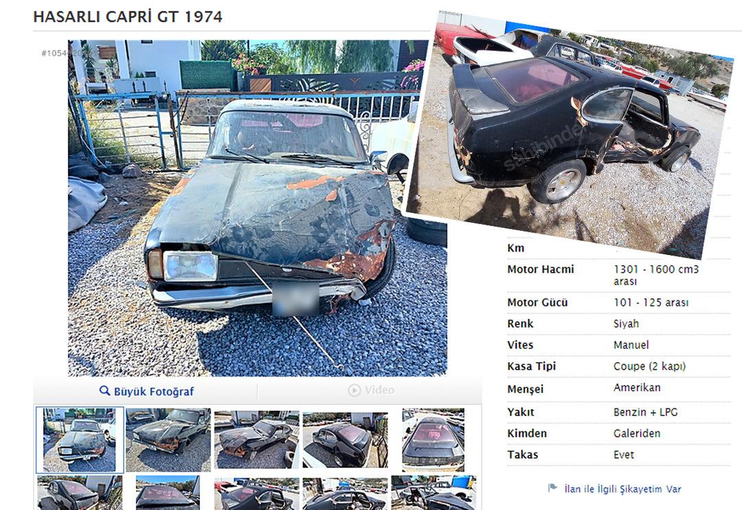 Sosyal medya bu araba ilanını konuşuyor! Fiyatı akıllara durgunluk verdi... İşte g&uuml;ndem olan aracın fotoğrafları