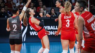 A Milli Kadın Voleybol Takımı, Güney Kore'ye set vermedi