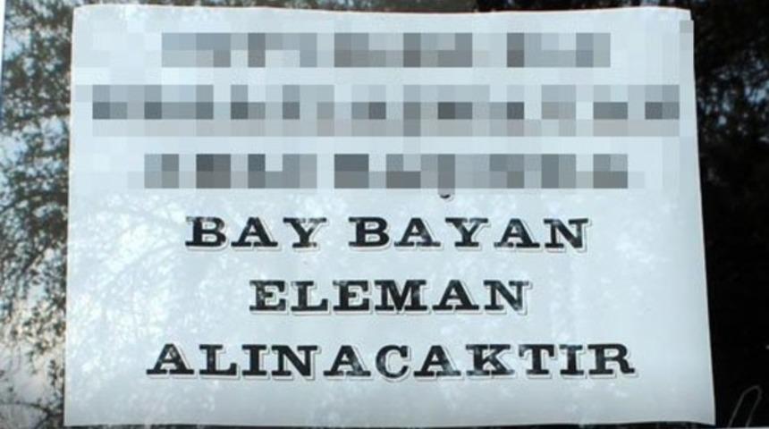 İlgin&ccedil; eleman ilanı