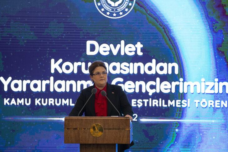 Bakan Yanık, Devlet Korumasında Yetişen Gençlerin Kamu Kurumlarına Atanması Töreni'nde konuştu: G5