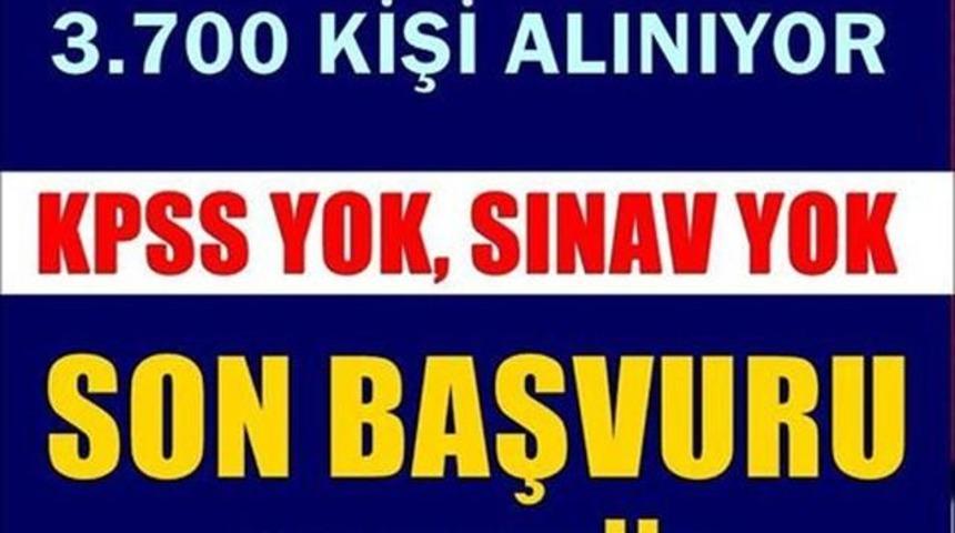 KPSS Şartı Olmadan 4 Bin Memur Alımı Son Başvuru 27 Eyl&uuml;l Kimler Başvurabilir