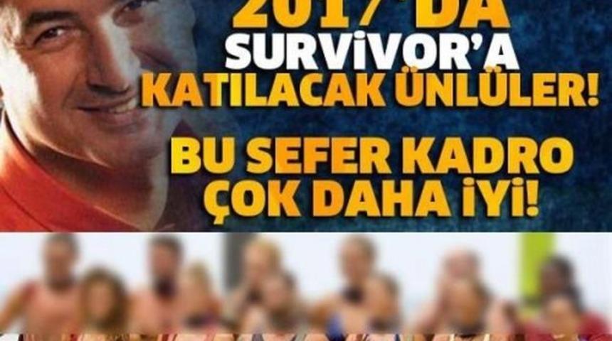 Acun A&ccedil;ıkladı Survıvor 2017 &Uuml;nl&uuml;ler'de Kimler Var ŞOK Olucaksınız