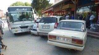 300 metre gittikten sonra durabildi