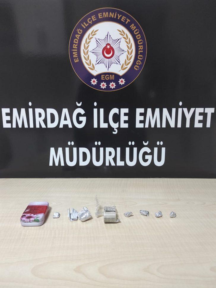 Afyonkarahisar'da uyuşturucu operasyonunda 1 şüpheli tutuklandı G4