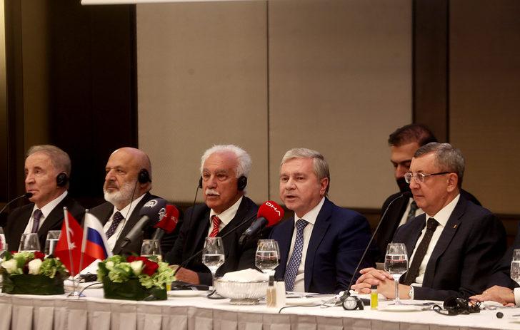 Vatan Partisi Genel Başkanı Perinçek'ten Rus bakan onuruna akşam yemeği G2