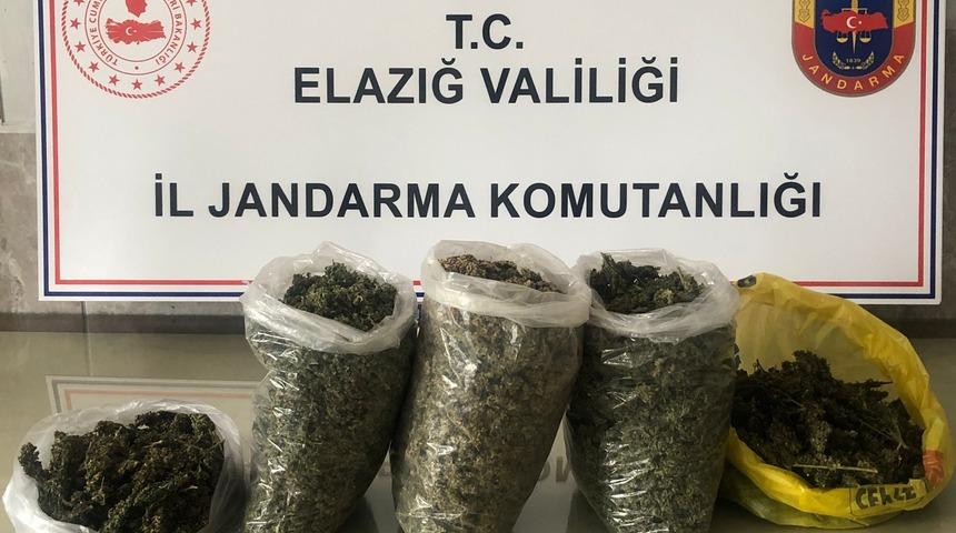 Elazığ'da uyuşturucu operasyonunda 3 şüpheli yakalandı