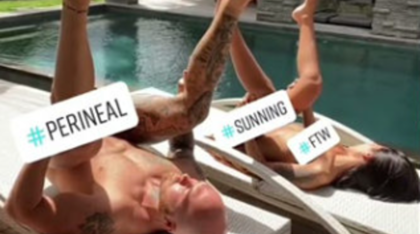 TikTok’un yeni trendi! Çırılçıplak soyunup cinsel organlarını güneşlendiriyorlar