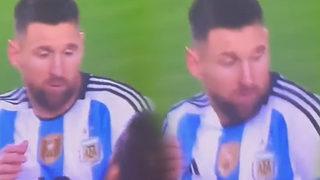 Sahalarda böylesi görülmedi! Lionel Messi neye uğradığını şaşırdı! Taraftar sahaya atladı ve öyle bir şey yaptı ki...