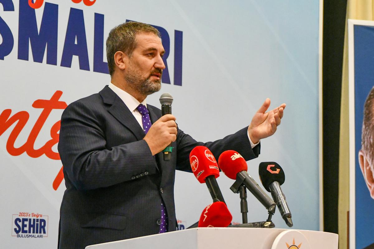 AK Parti'li Şen, Gaziantep'te "2023'e Doğru Şehir Buluşmaları"na katıldı: