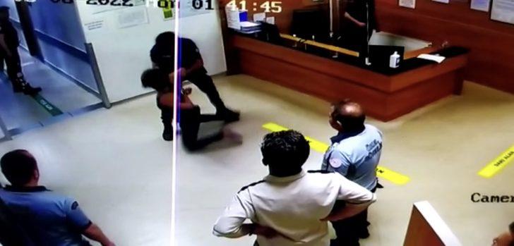 'Kardeşlerimden dayak yiyorum' deyip polise sığındı, polisin burnunu kırdı G1