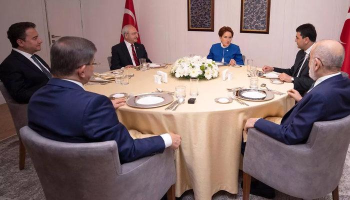 İşte altılı masanın 'Cumhurbaşkanı Kabinesi' planı! Madde madde anlattı: 