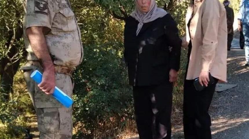 Afyonkarahisarlı anne 7 yıl sonra oğlunun şehit olduğu yere gitti