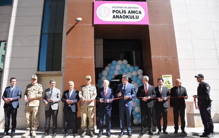 Erzurum'da "Polis Amca Anaokulu" ve "Polis Kafeteryası" açıldı G2