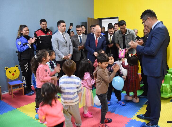 Erzurum'da "Polis Amca Anaokulu" ve "Polis Kafeteryası" açıldı G3