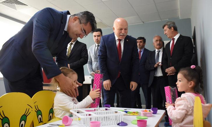 Erzurum'da "Polis Amca Anaokulu" ve "Polis Kafeteryası" açıldı G5