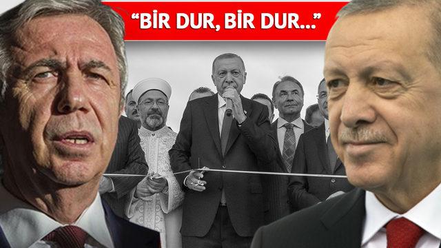 Cumhurbaşkanı Erdoğan'dan vatandaşın talebine 'Mansur Yavaş' yanıtı! Ona söylersiniz, o yapar