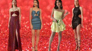 Parti ve davetlerde rahatça giyebileceğiniz göz alıcı elbise modelleri