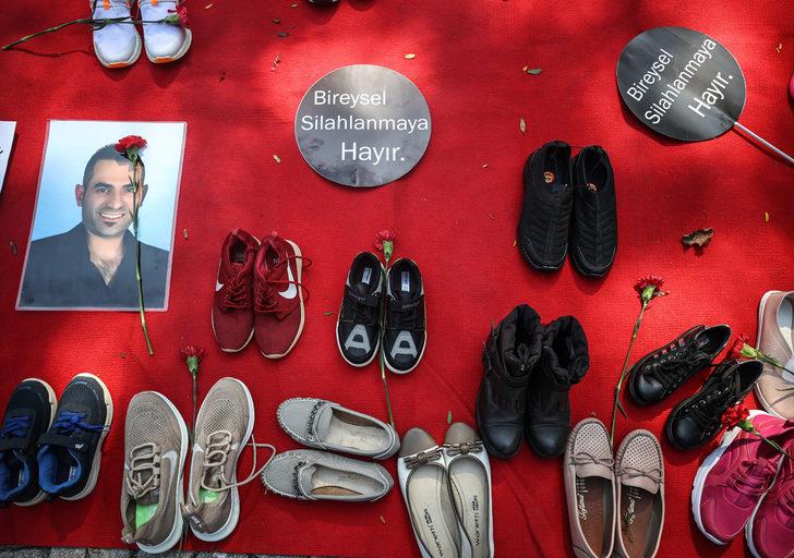 Bireysel silahlanmaya karşı İstanbul'da farkındalık etkinliği yapıldı G1