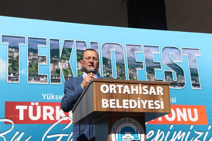 TEKNOFEST KARADENİZ'de ikinci olan Ortahisar Belediyesi Creatiny Roket Takımı ödüllendirildi G3