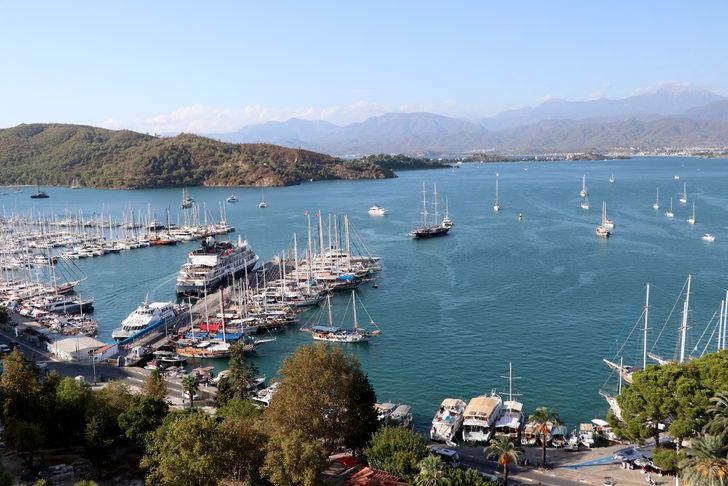 Yolcu gemisi "Island Sky" Fethiye'ye geldi G5