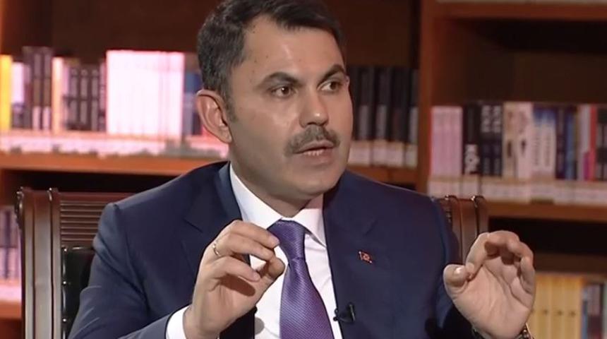 Bakan Kurum canlı yayında ucuz konut projesinin detaylarını anlattı