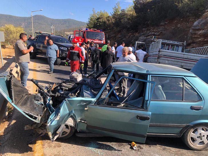 Muğla'daki trafik kazalarında 1'i ağır 4 kişi yaralandı G2