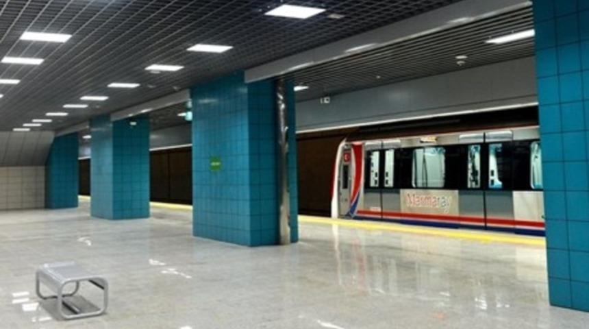 Marmaray istasyonunda su sızıntısı
