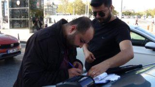 Ceza yazılan taksi sürücüsü: Vallahi fark etmedim, dalgınlığıma geldi