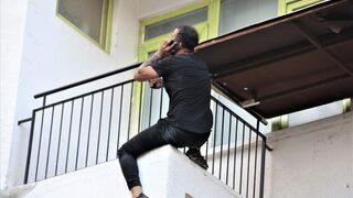 Antalya'da bir garip intihar girişimi! 'Çatladınız değil mi atlayamadım ölemedim diye'