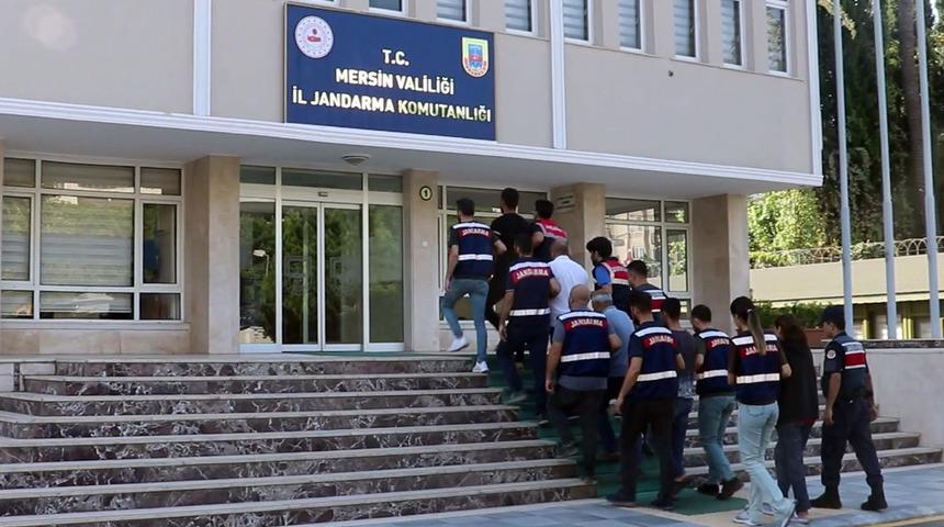 Mersin merkezli PKK/KCK operasyonunda 7 zanlı yakalandı