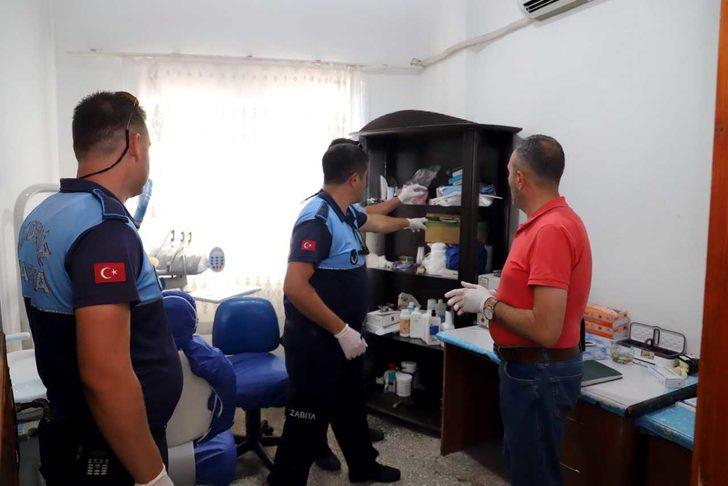 Mersin'de ruhsatsız diş kliniği kapatıldı G2