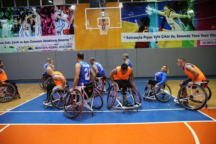 Hatay Büyükşehir Belediyespor, Tekerlekli Sandalye Basketbol Lig'i hazırlıklarını sürdürüyor G5