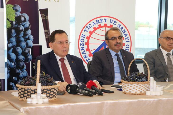 Trabzon'da isabella cinsi üzümden yapılan kremler tanıtıldı G2