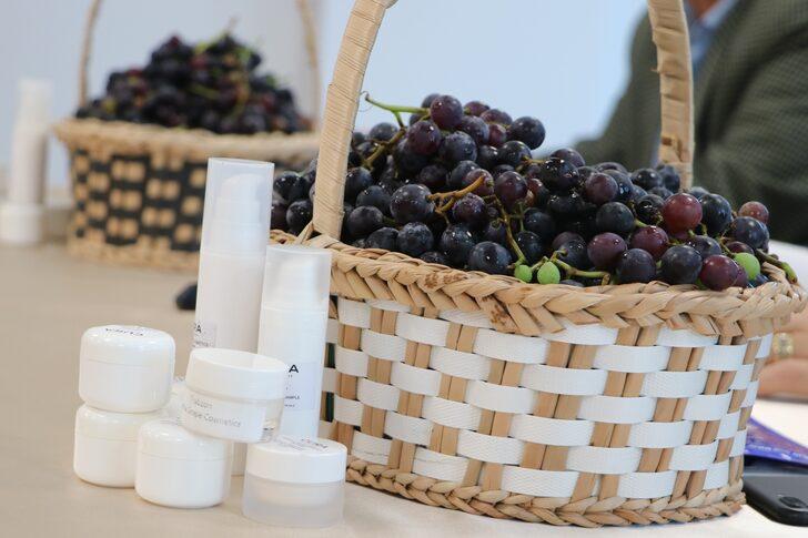 Trabzon'da isabella cinsi üzümden yapılan kremler tanıtıldı G3