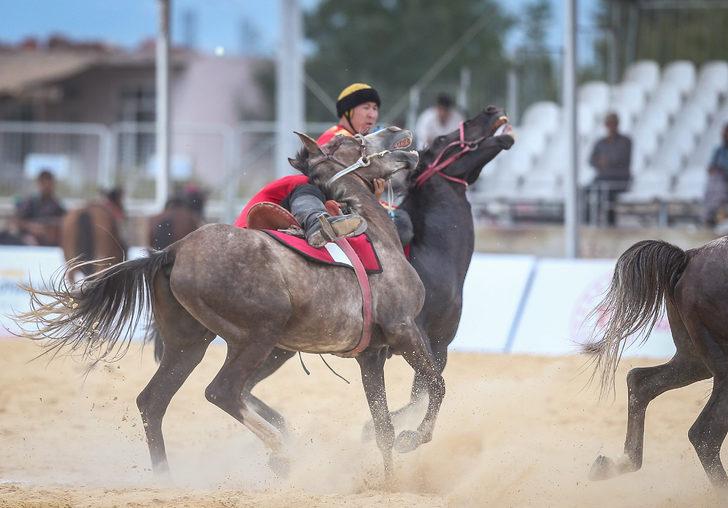 4. Dünya Göçebe Oyunları'nın ilk gününde kökbörü müsabakaları yapıldı G3