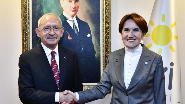 'Adaylık' açıklaması sonrasında dikkat çeken görüşme! Akşener ve Kılıçdaroğlu bir araya geldi