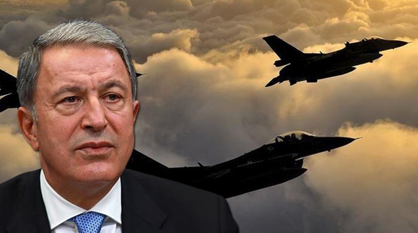 Kandil'e hava harekatı! Bakan Akar duyurdu: Asos'ta sözde komuta yeri vuruldu