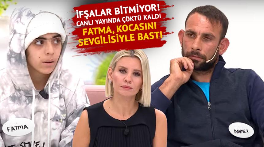 Esra Erol'da Ahmet ile ilgili şok gerçek ortaya çıktı! Fatma'nın 'aldatma' iddiası stüdyoda buz kestirdi... Meğer 2,5 aylık bebek...