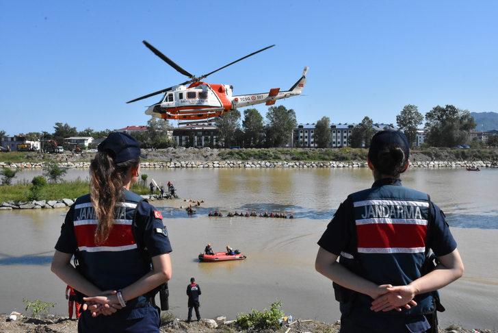 Ordu'da sel, taşkın, kayıp arama kurtarma tatbikatı gerçekleştirildi G1