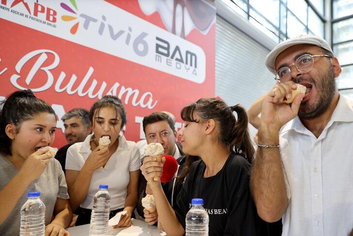 Başkentte acı biberli dondurma yeme yarışması yapıldı G5