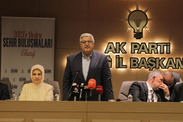 AK Parti'li Demiröz, AK Parti Elazığ İl Başkanlığı'nda basın toplantısında konuştu: G5