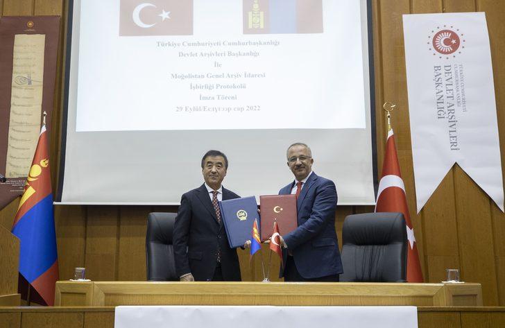 Türkiye ile Moğolistan arasında arşiv alanında iş birliği protokolü imzalandı G1