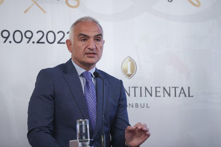 Bakan Ersoy, Türkiye Otelciler Birliğinin aylık toplantısında konuştu: G1