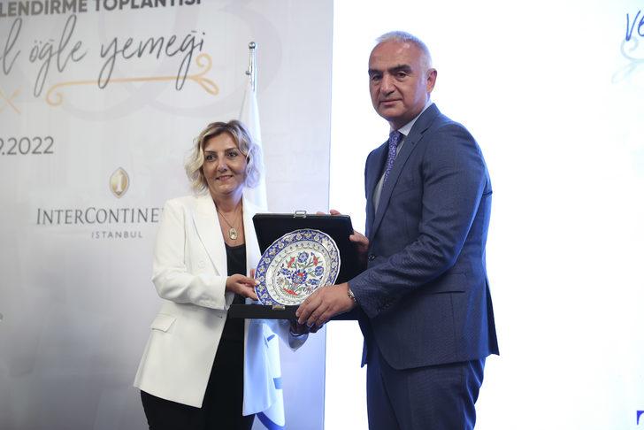 Bakan Ersoy, Türkiye Otelciler Birliğinin aylık toplantısında konuştu: G5