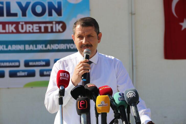 Şanlıurfa'da üretilen 30 milyon yavru balık, 9 kentteki su kaynaklarına bırakılacak G2