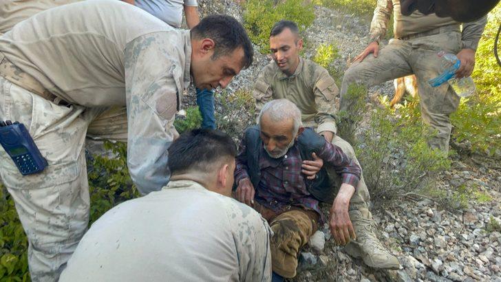 GÜNCELLEME - Tokat'ta kaybolan yaşlı adamı iz takip köpeği "Talan" buldu G2