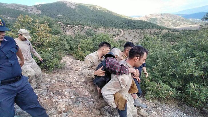 GÜNCELLEME 2 - Tokat'ta kaybolan yaşlı adamı iz takip köpeği "Talan" buldu G5