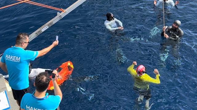 Serbest Dalış Dünya Kupası, Türkiye rekoruyla başladı